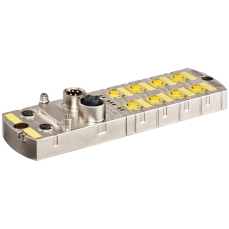 Murrelektronik MVK-MPNIO F DI8/4 F DO4 7/8" IRT, MVK ProfiNet/PROFIsafe Compact module, metal 55557